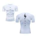 Compression Shirts for Men Gym Workout Running Tshirt Summer Athletic Quick Dry Tees Tops Short Sleeve Rash Guard  mens t shirt