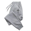 New Arrival Men's Sweatpants High Quality Autumn Winter Daily Casual Sports Jogger Pants Gym Male Cross Printed Trousers WK026